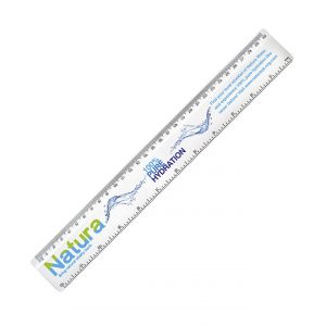 30cm Promotional Plastic Ruler - Branded
