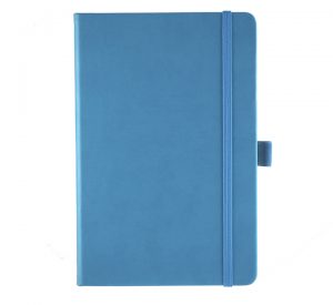 A5 Albany Promotional Notebook - cyan