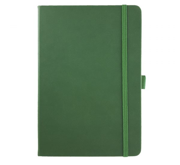 Albany A5 Notebook - racing green