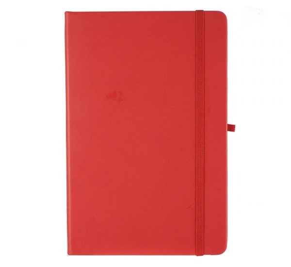 Albany A5 Notebook - red