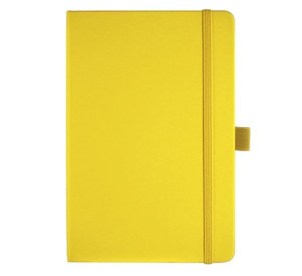 Albany A5 Notebook - yellow