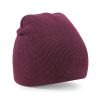 Beechfield Beanie Hat-burgundy