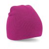 Beechfield Beanie Hat-fuchsia