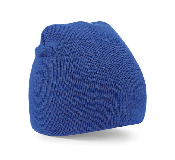 Beechfield Beanie Hat-royal blue