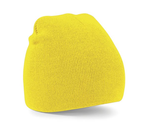 Beechfield Beanie Hat-yellow