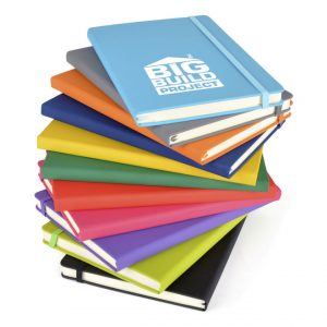 A5 Soft Touch Notebook - Colour Group