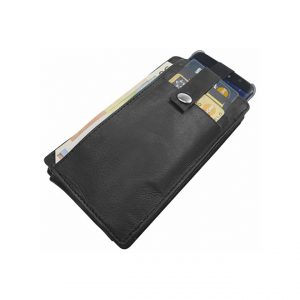Blackmaxx RFID Leather Promotional Mobile/Money Wallet_2