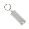 Printed Promotional LED Keyring Torch-silver