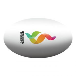 Printed Stress Rugby Ball