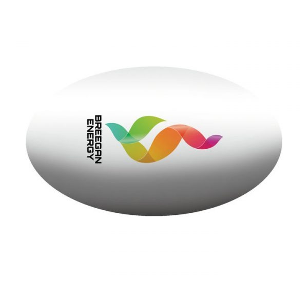 Printed Stress Rugby Ball