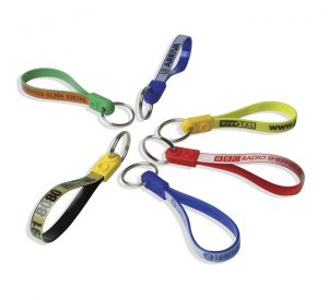 Promotional Ad-Loop Keyring-group