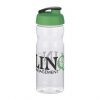 Promotional H20 Sports Bottle-clear-green