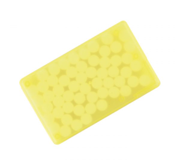 Promotional Mint Cards-yellow