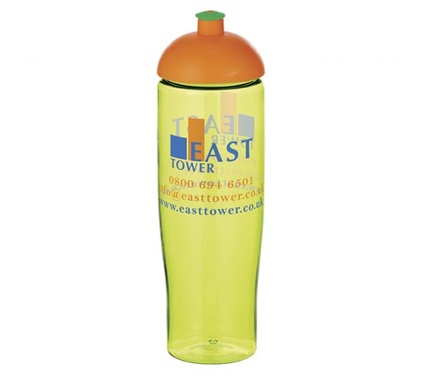 Promotional branded sports bottle-lime