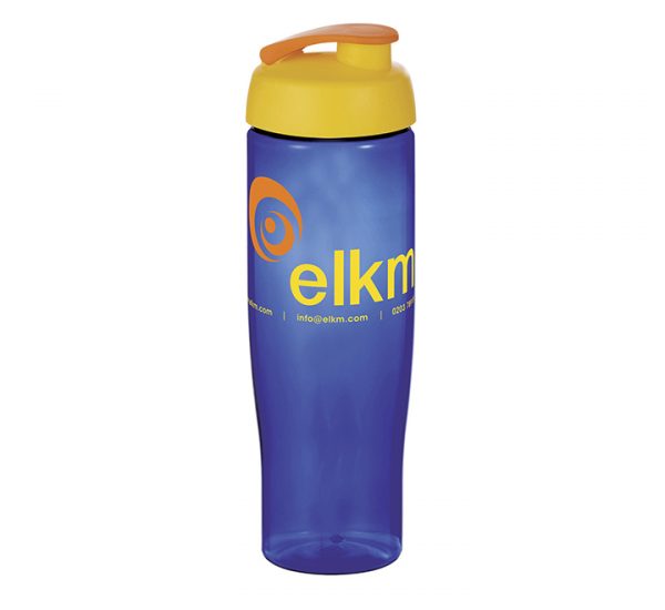 Promotional branded sports bottle-navy