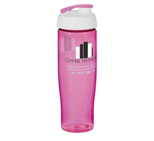 Promotional branded sports bottle-pink