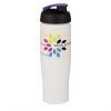 Promotional branded sports bottle-white