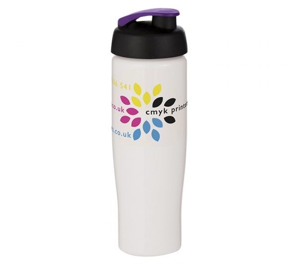 Promotional branded sports bottle-white