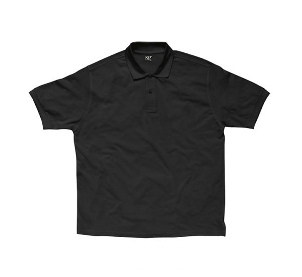 Promotional company polo shirt-black