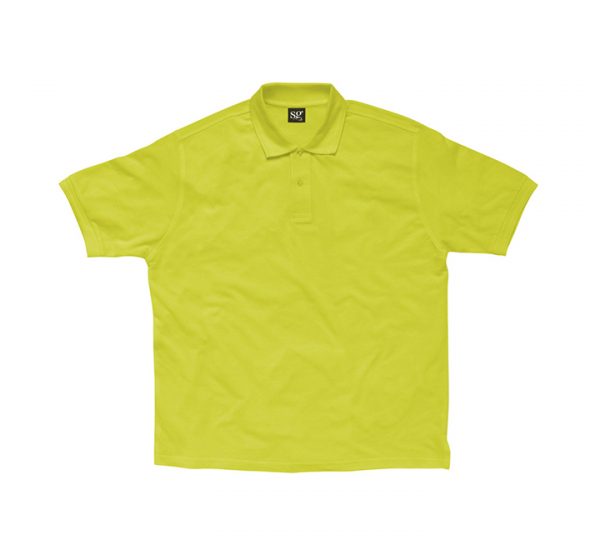 Promotional company polo shirt-lime