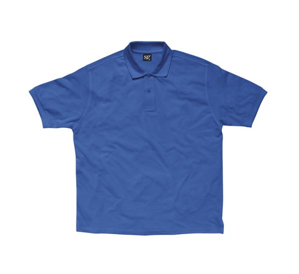 Promotional company polo shirt-royal-blue