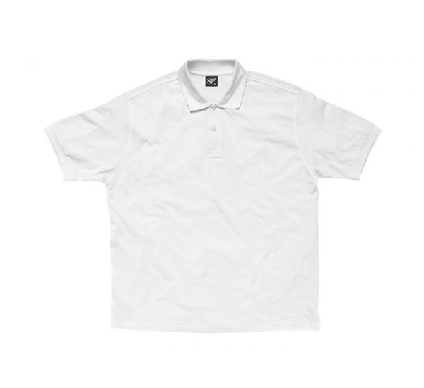 Promotional company polo shirt-white