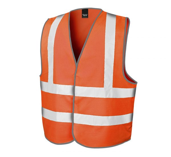 Result Safety Hi-Vis Vest-orange