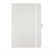 A5 branded notebook -white