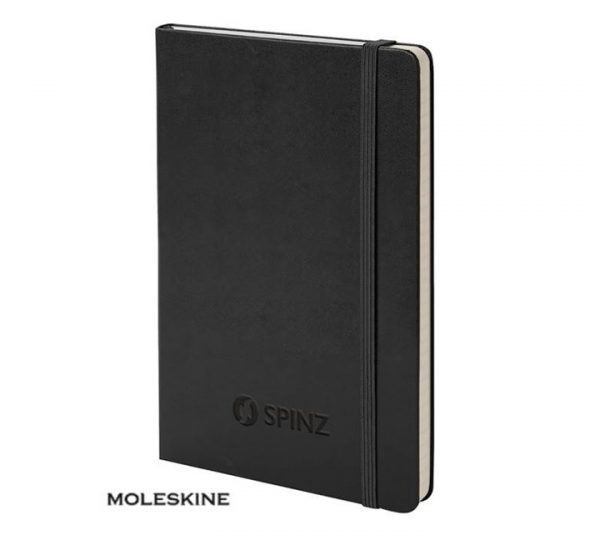 A5 Branded Moleskine Notebook - front