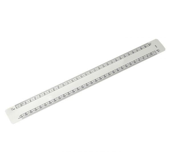 300mm Branded Scale Ruler