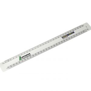 300mm Branded Scale Ruler-printed