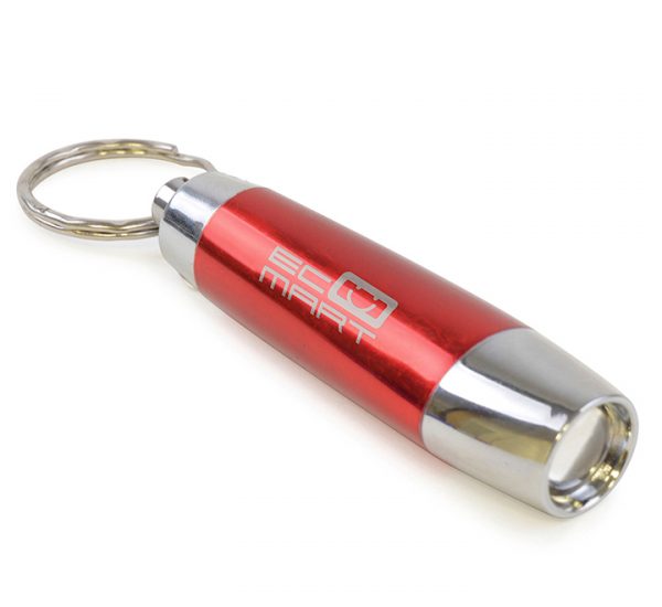 Aluminium LED Torch Keyring Engraved Torches JSM