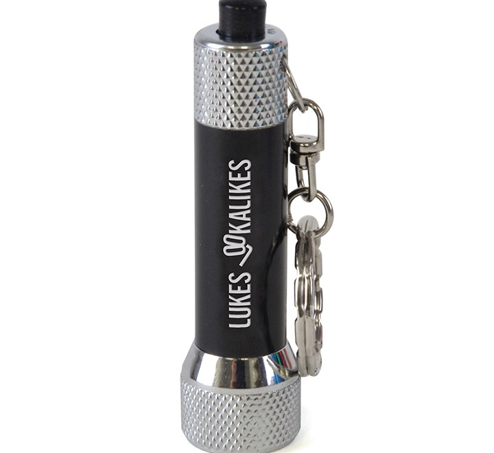 5 LED Metal Keyring Torch Promotional Keyring Torches JSM