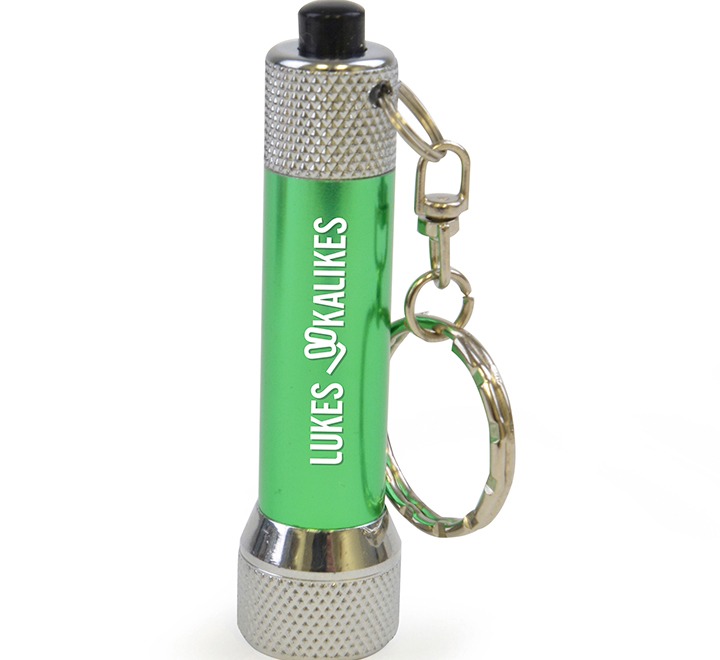 5 LED Metal Keyring Torch Promotional Keyring Torches JSM