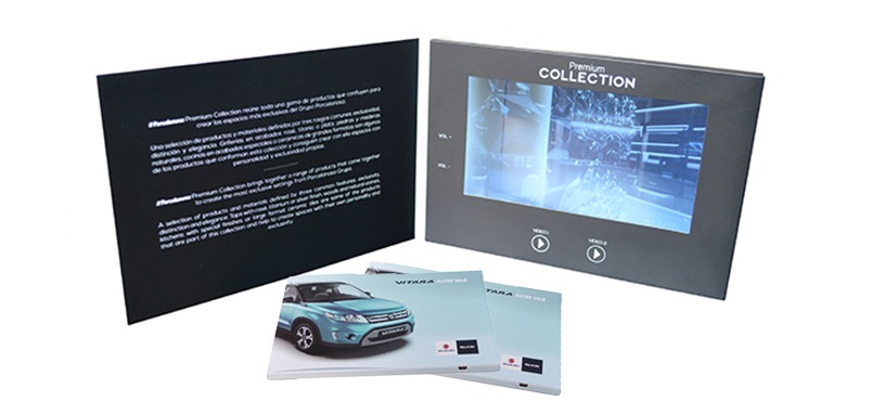 Promotional Video Card Brochure