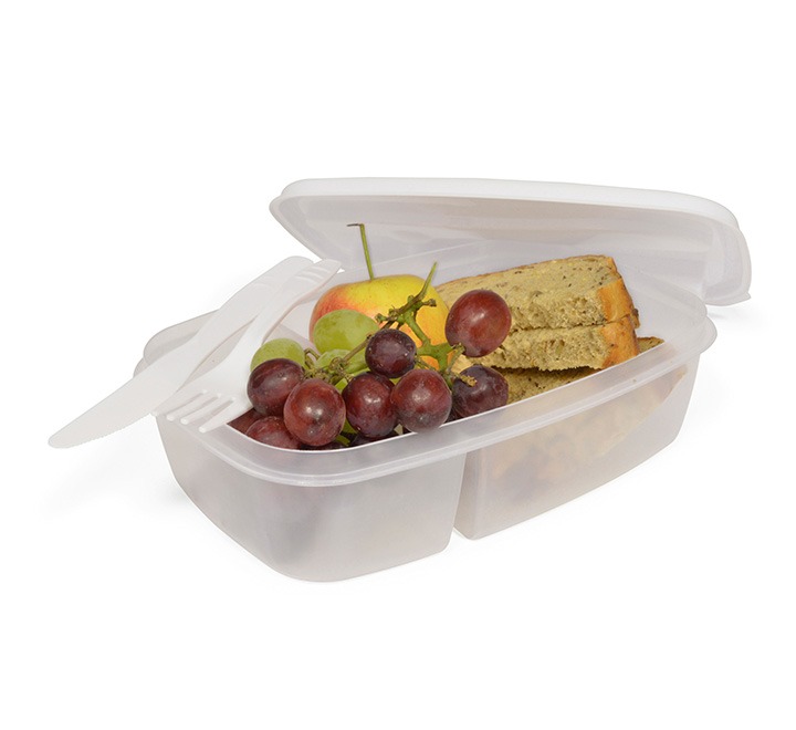 Split Cell Lunchbox Bulk Printed Promotional Lunch Boxes JSM