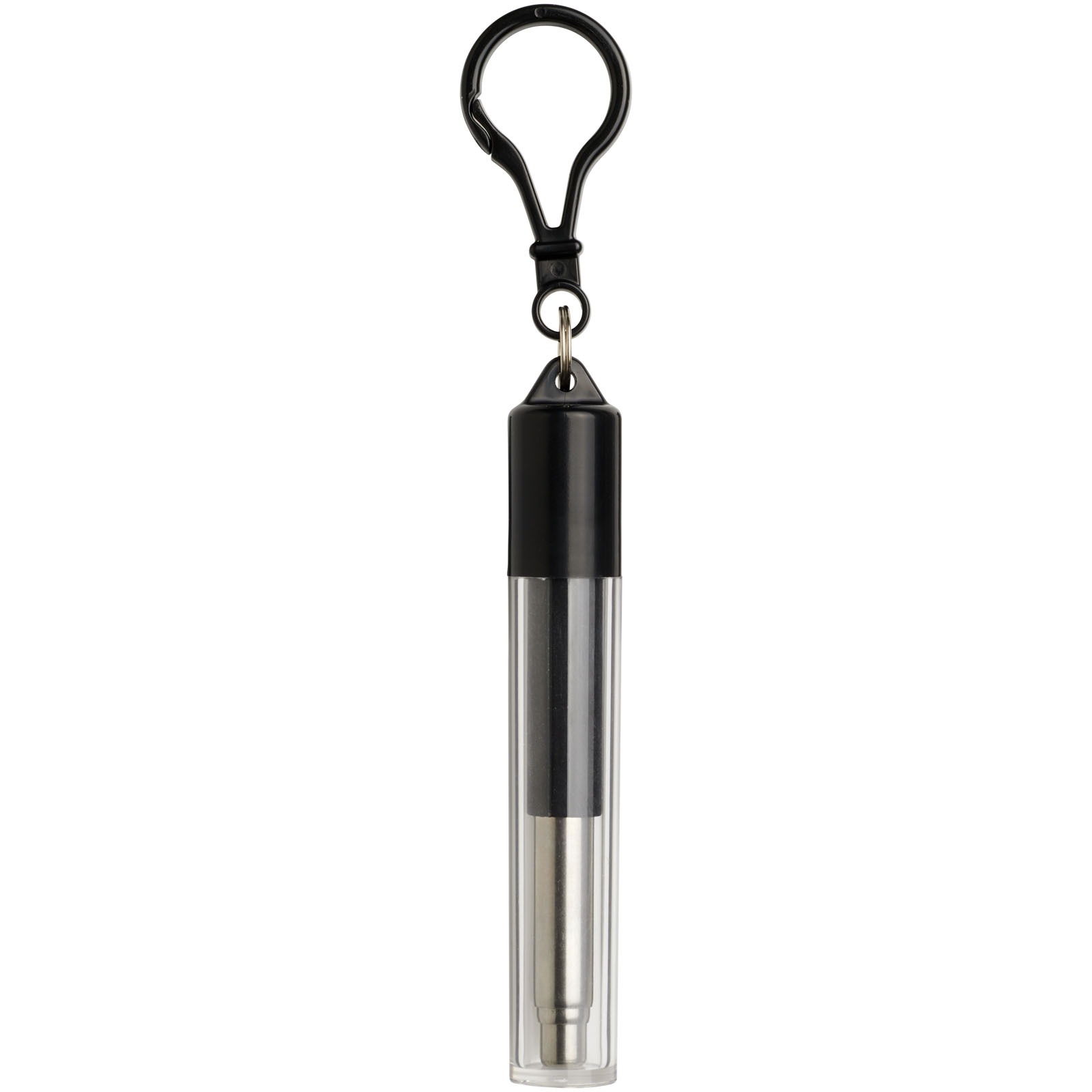 Zeya reusable stainless steel straw keychain JSM Brand Exposure