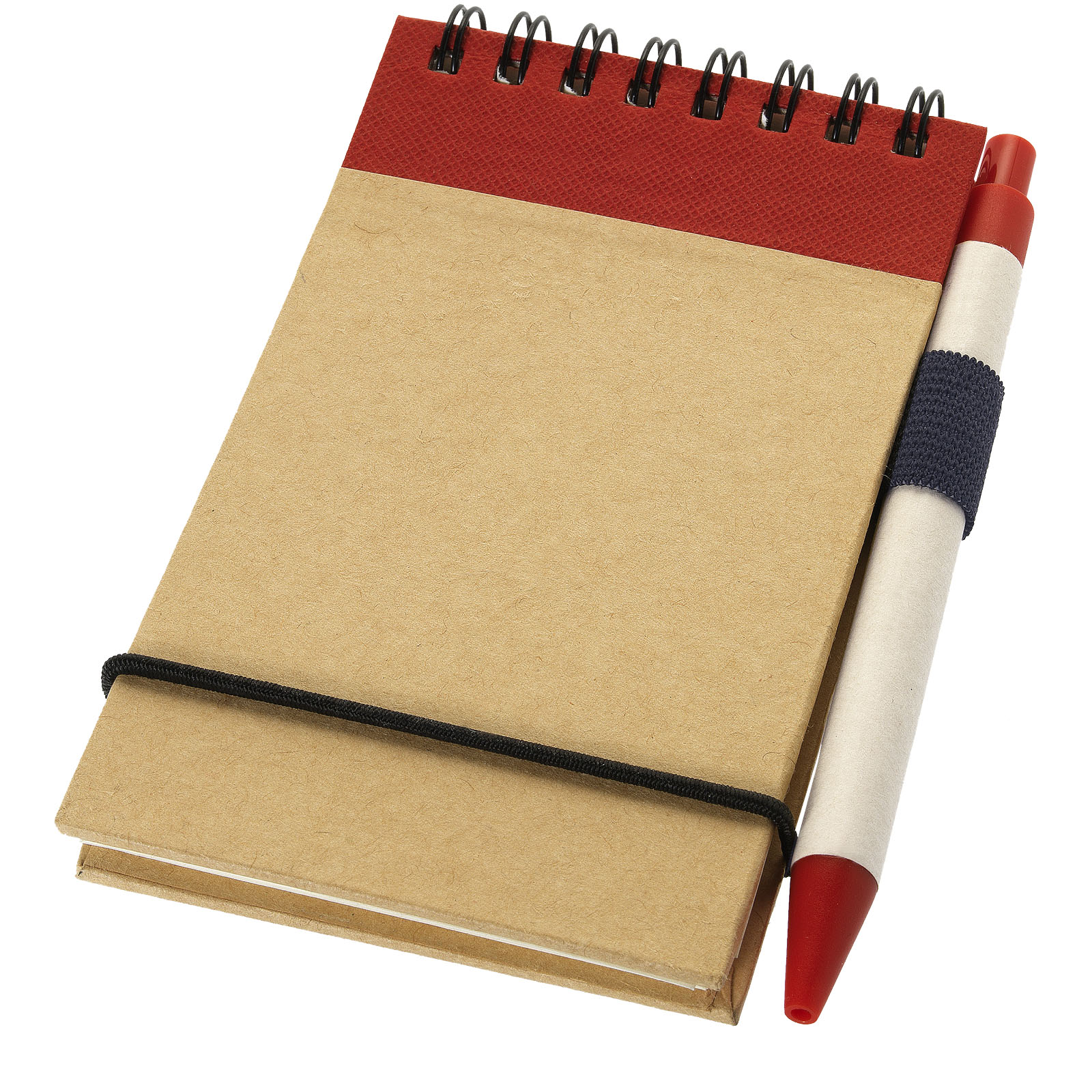 Zuse A7 recycled jotter notepad with pen JSM Brand Exposure