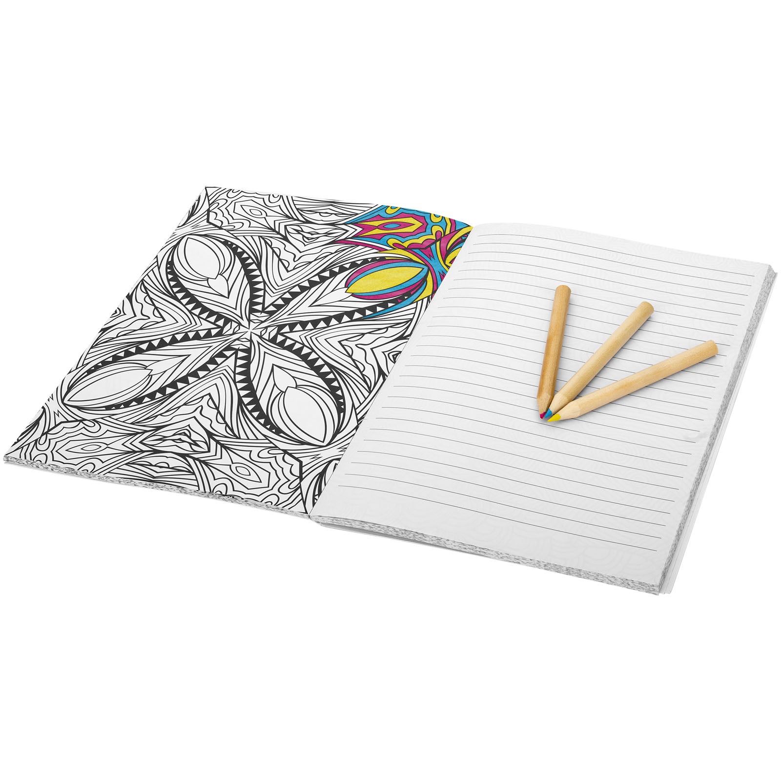 Doodle colouring notebook - JSM Brand Exposure
