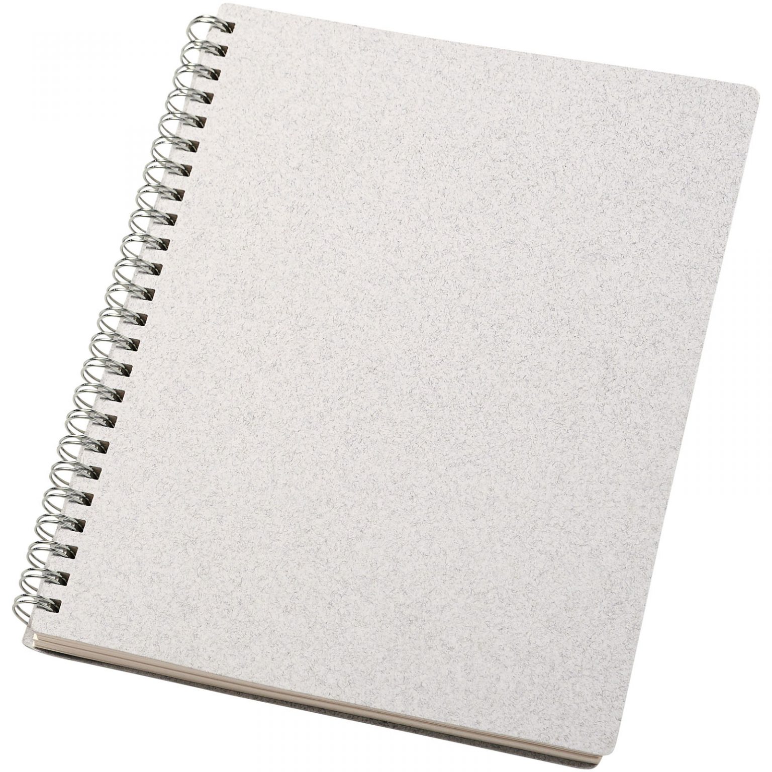 Bianco A5 size wireo notebook JSM Brand Exposure