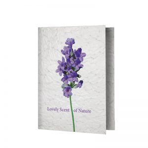 Seed paper greeting card A6