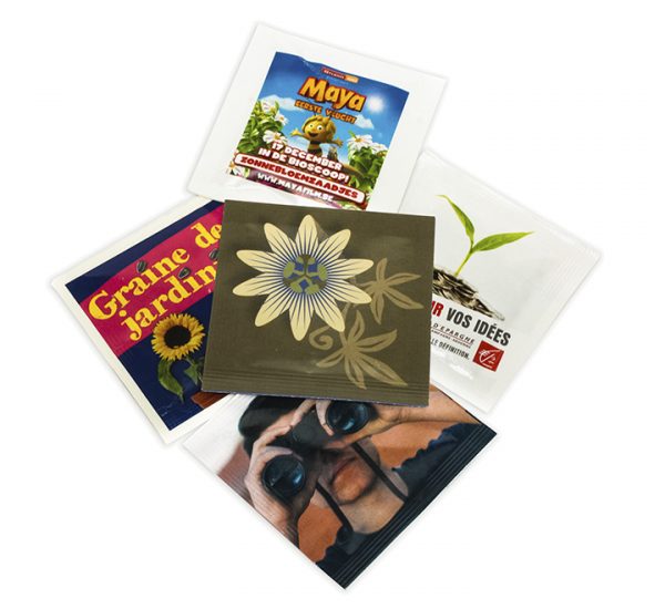 Printed Seed Packets - 55x55mm