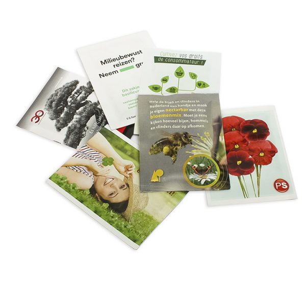 Printed Seed Packets - 60x80mm