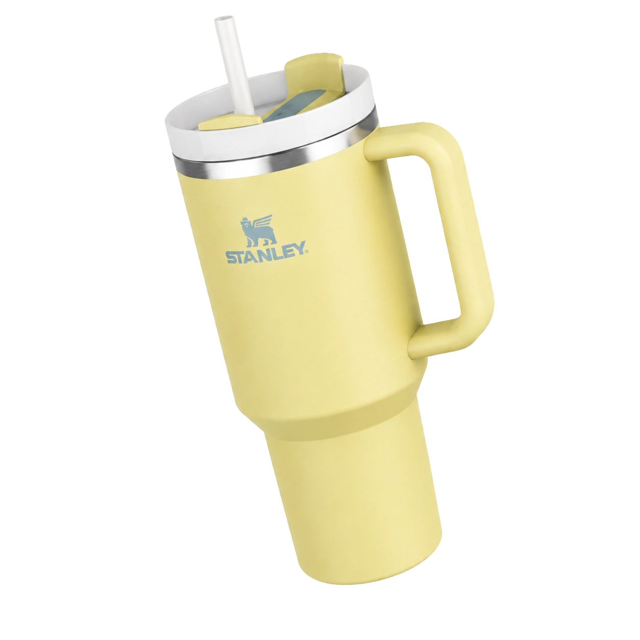 Yellow Stanley tumbler