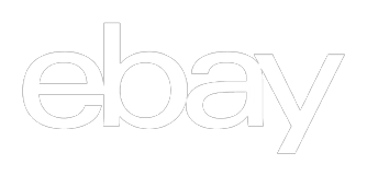 Ebay logo white